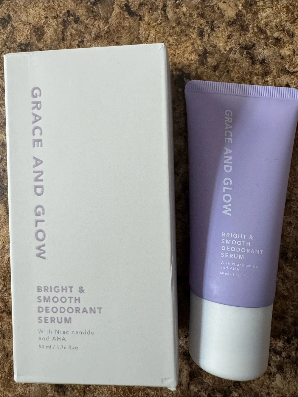 Grace and Glow Bright & Smooth Deodorant Serum - Lavender